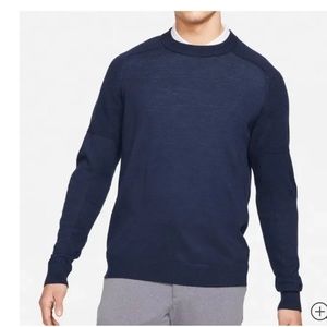 Nike Tiger Woods TW Knit Golf Pullover Sweater  CU9782-451 Navy Blue Men’s XXL